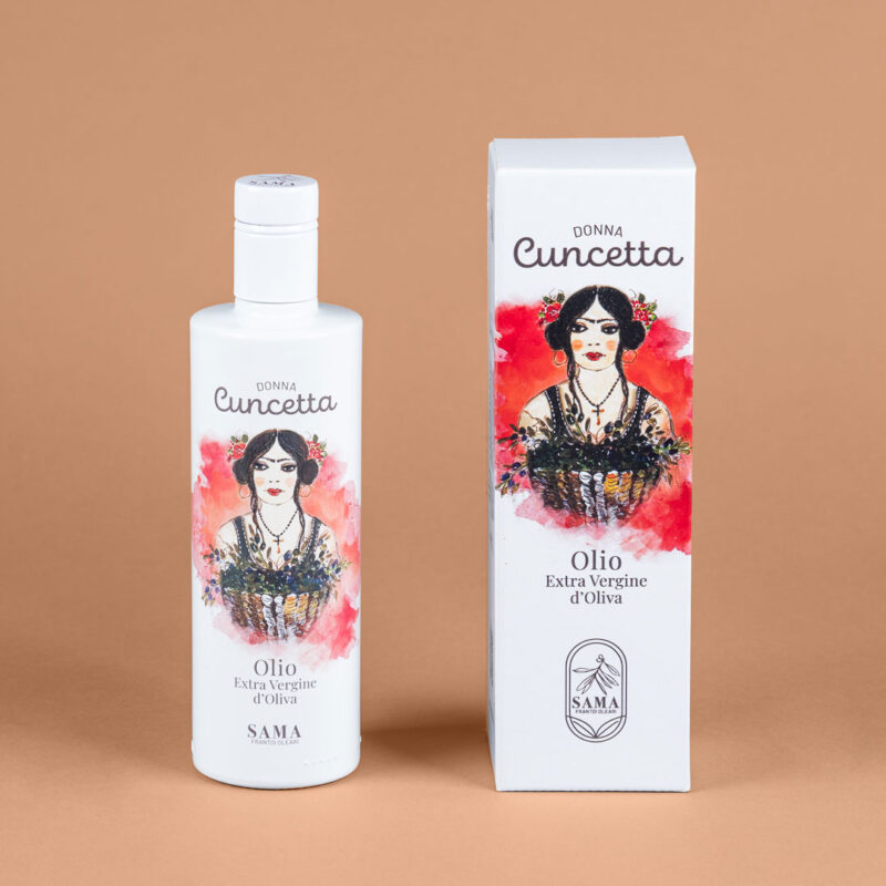 Donna Cuncetta 0,50L Olio EVO con confezione regalo