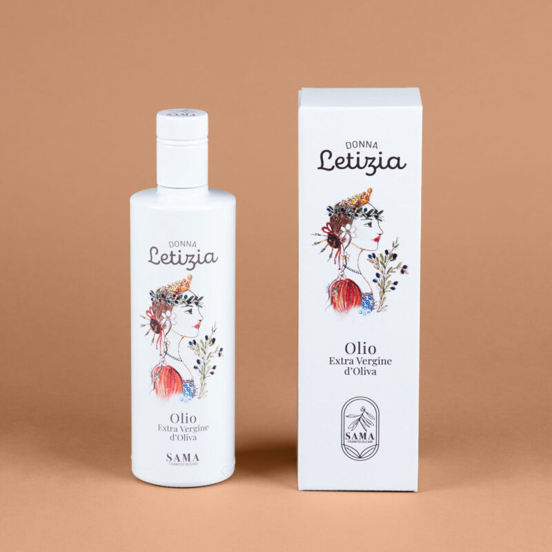 Donna Letizia 0,50L Olio EVO con confezione regalo