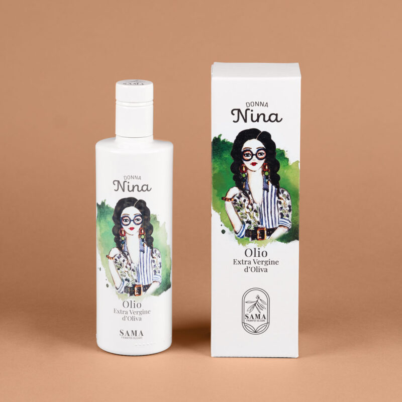 Donna Nina 0,50L Olio EVO con confezione regalo